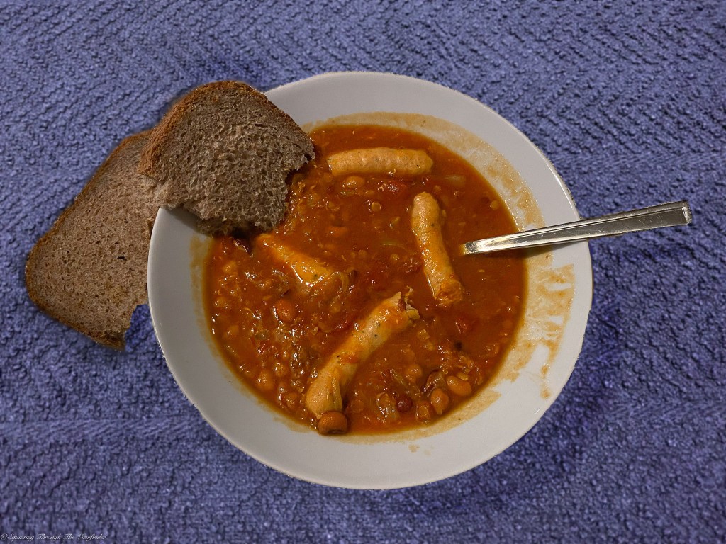 Hearty Chipolata, Bean And Lentil Soup