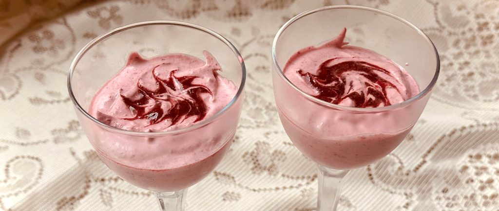 Pink Gooseberry Fool